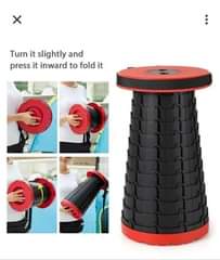 A picture of Indoor outdoor Travel portable lightweight rfolding stool Message Saadia on