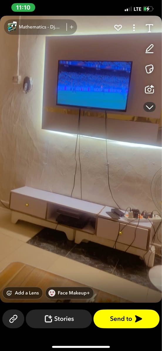 A picture of Hisense led TV