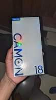 A picture of TECNO CAMON 18 RAM 4 ROM 128 MPYA KBSA