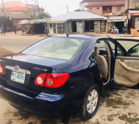 A picture of Super clean registered Toyota Corolla 2005 model AC chilling engine