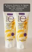 A picture of and footcare products