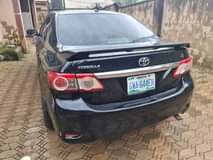 A picture of TOYOTA COROLLA SPORT 2012 MODEL