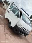 A picture of Toyota hiace Hummer bumber.