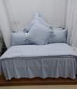 A picture of 9 piece pure cotton duvets