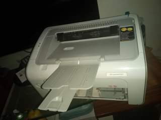A picture of Hp printer p1102