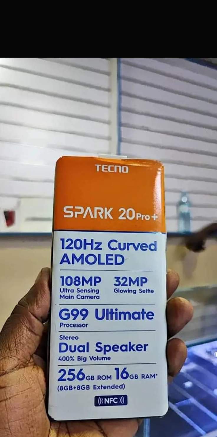 A picture of Techno spark 20pro plus
