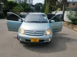 A picture of TOYOTA IST DQC PRICE. 8.9M YEAR. 2005 CC. 1290 A.C.