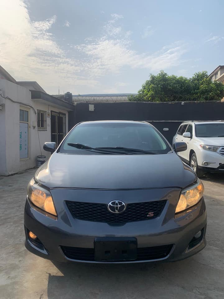 A picture of Registered 2009 Toyota Corolla sport edition baked on first body