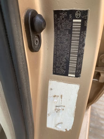 A picture of Toyota Corolla 2009