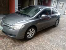 A picture of Honda civic 2008 model
