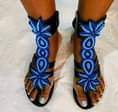 A picture of Beaded sandals on sale