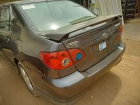A picture of Toyota corolla