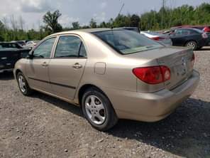 A picture of TOKUNBO Toyota corolla 2003 for sale Fabric interior Alloy wheels