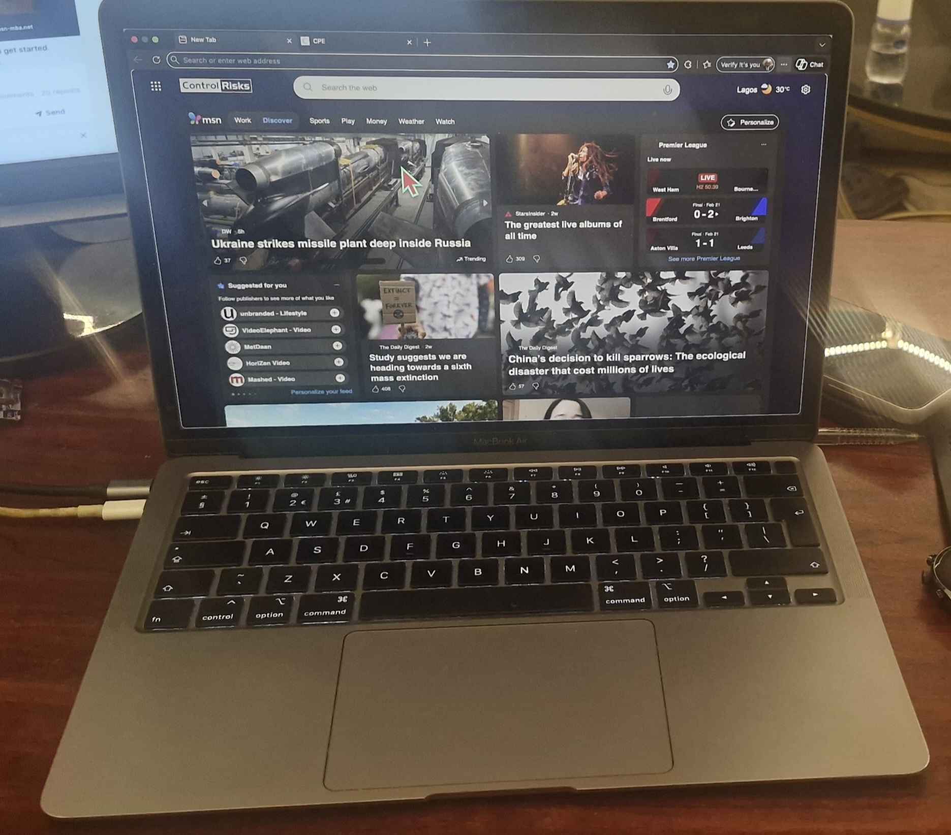 A picture of MacBook Air Retina 13 inch 2020
