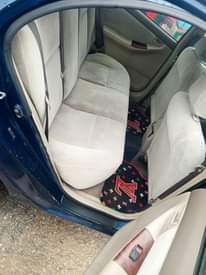 A picture of Toyota Corolla 2007 moldel everything is working well going for