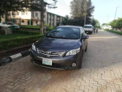 A picture of Toyota corolla 2010 manual