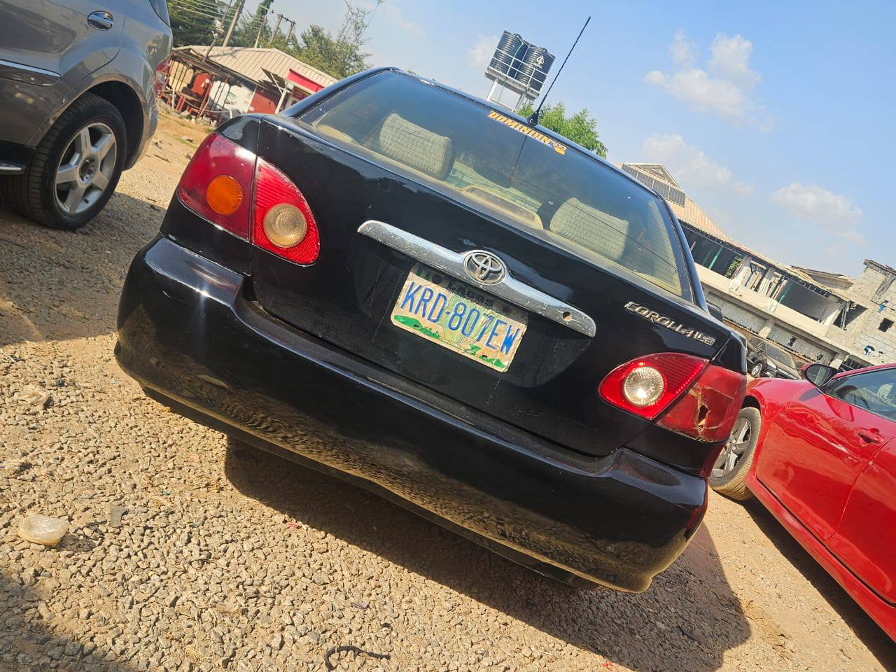 A picture of Mad Distress alert Toyota corolla 2004 with untampered engine and
