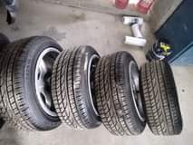 A picture of 16 Mags with new tyres R5000 5120