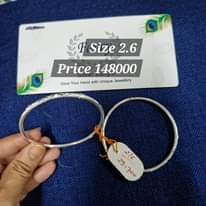 A picture of Silver bangles