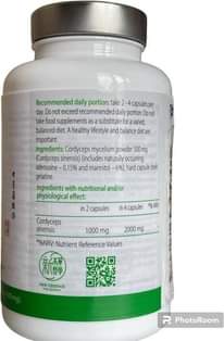 A picture of Cordyceps capsules