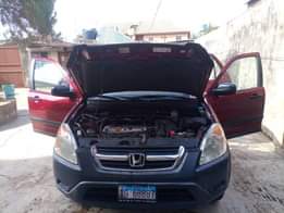 A picture of FOREIGN USED 2003 MODEL HONDA CR V EVERYTHING INTACT GOING
