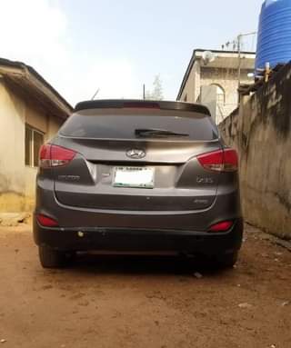 A picture of Clean Nigerian Used Grey Hyundai IX35 2013