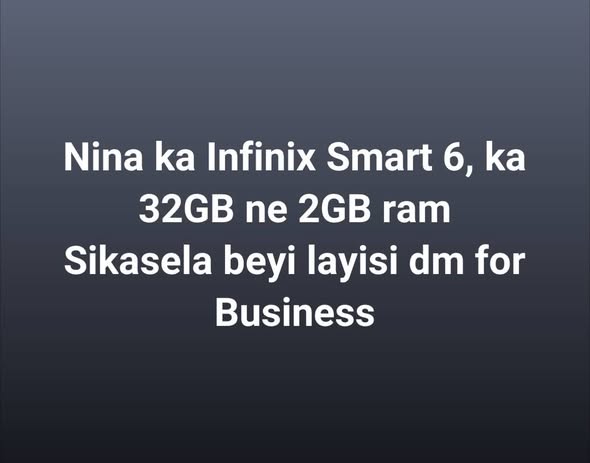 A picture of Infinix Smart 6