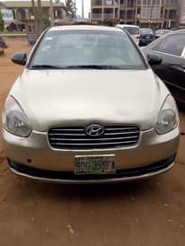 A picture of Hyundai accent 2008model