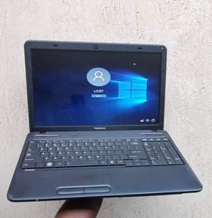 A picture of Toshiba satellite laptop