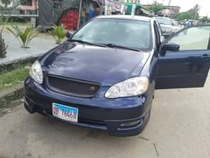 A picture of 2006 Toyota Corolla sport Price 7m Location Amuwo odofin Lagos