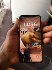 A picture of iphone X