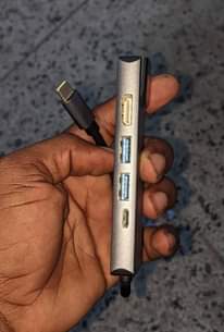 A picture of External Port for Laptop
