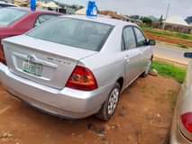 A picture of Toyota Corolla bank type