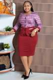 A picture of Top na skirt