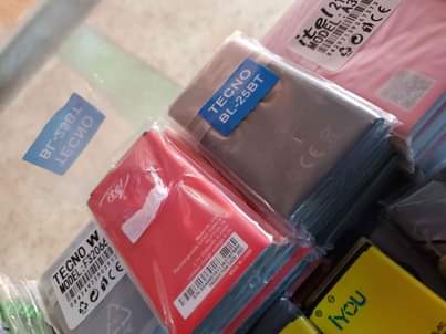 A picture of p PHONE BATTERIES ON QUICK SALE