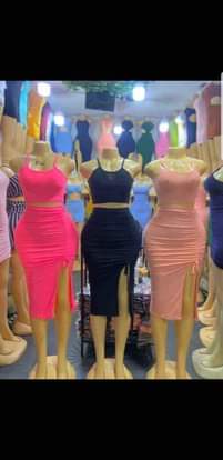 A picture of Two pieces and dresses