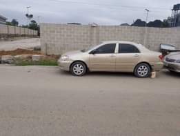 A picture of Toyota Corolla for sale first flash body 2005 model engine