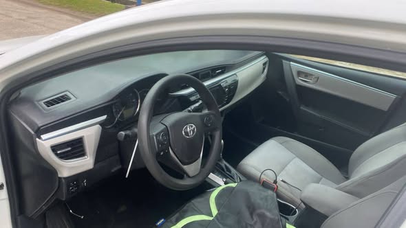 A picture of Foriegn used 2015 Toyota Corolla White Newly Cleared Dealers deal