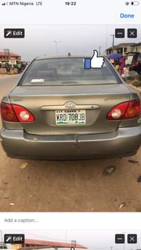 A picture of Buy and drive 04 Toyota Corolla First body pan only