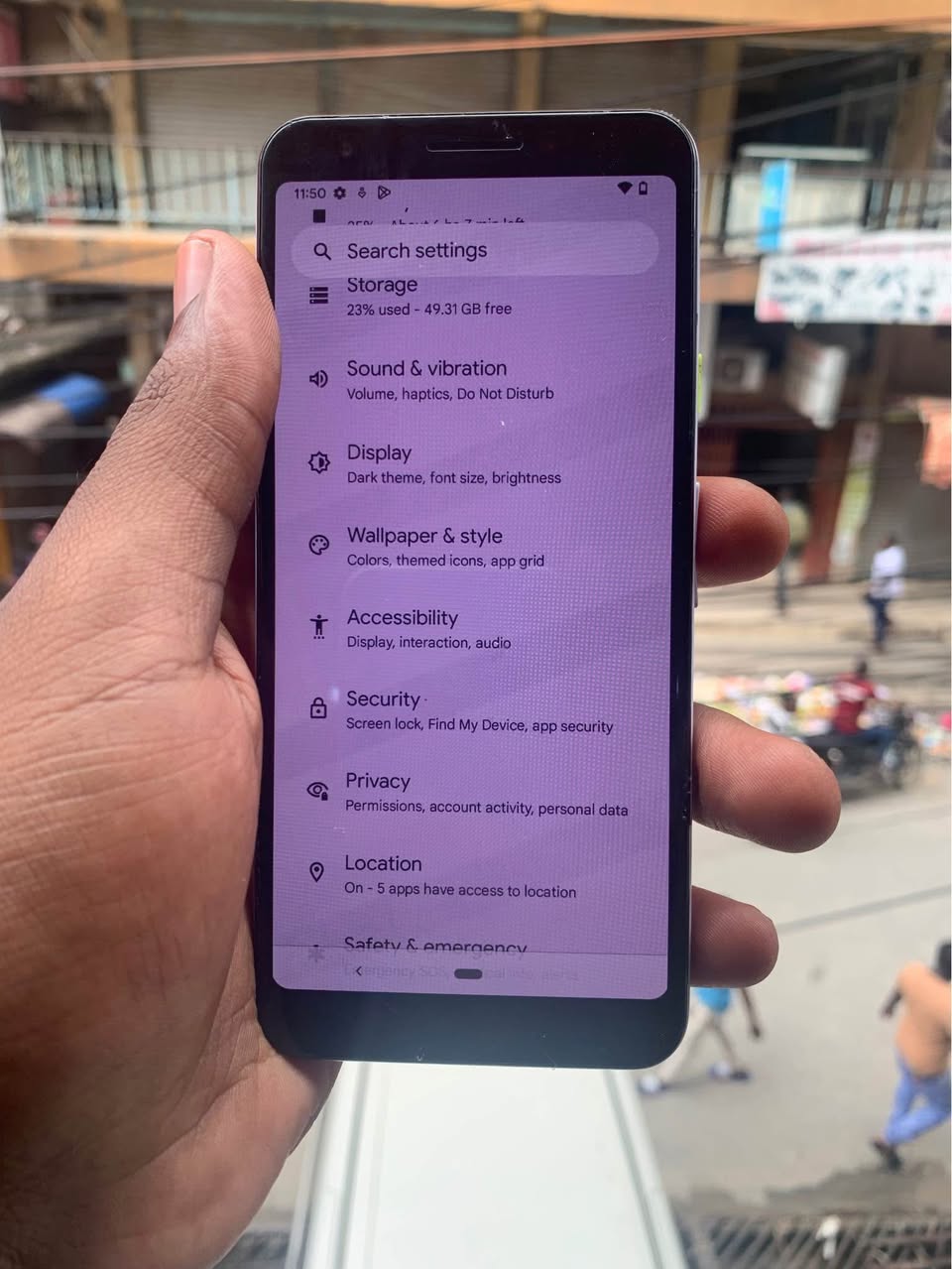 A picture of Pixel 3a Storage 64GB 200 000 0692483630