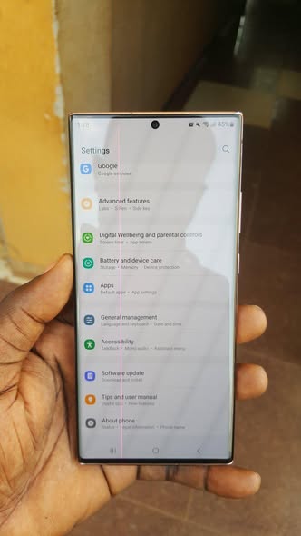 A picture of GALAXY NOTE 20 ULTRA