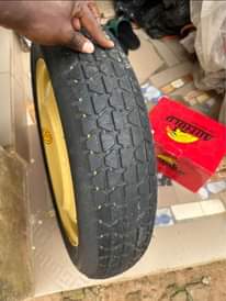 A picture of Brand new Bridgestone Size 17 18 Wheel Factory Donut Spare