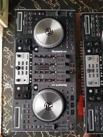 A picture of Dj equipments