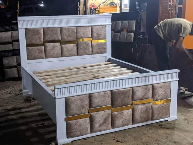 A picture of Nauza kitanda bed sofa ya mbao 5 6 350000 Location