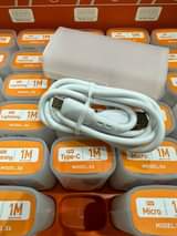 A picture of 1M Android and Iphone Charging Cables