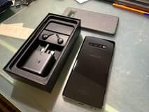 A picture of SAMSUNG S10 PLUS FULLBOX MPYA