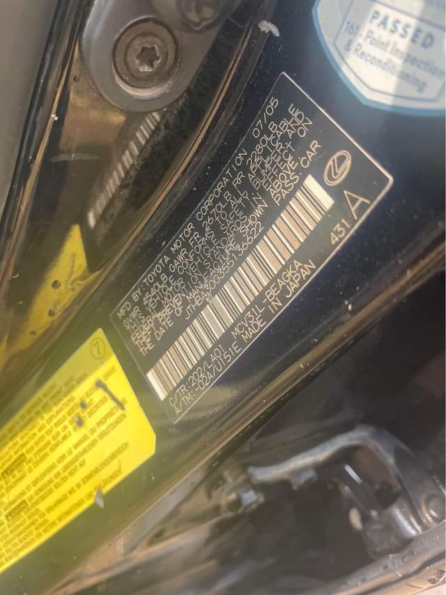 A picture of Clean registered Lexus Es330 2006 Good engine and transmission Buy