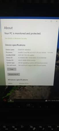 A picture of Dell latitude M5 Detachable Touchscreen 6th generation at only 700