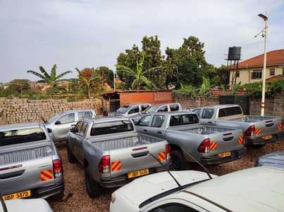 A picture of Double cabin pickups 4 hire in kampala
