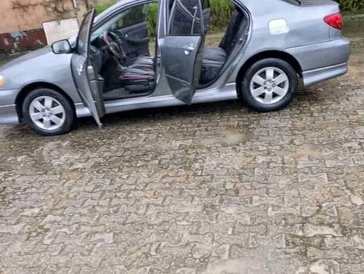 A picture of 07 model sport Corolla with silent Engine and smooth Gear